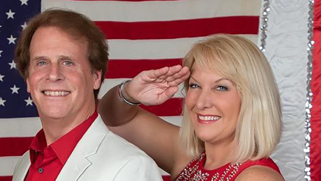 Brian Gurl and Michelle Pruyn honor veterans